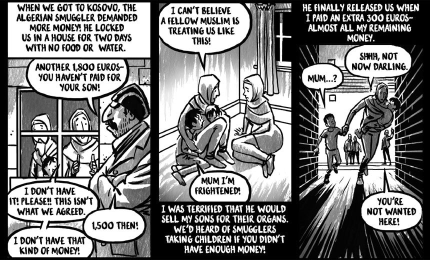 A comic strip