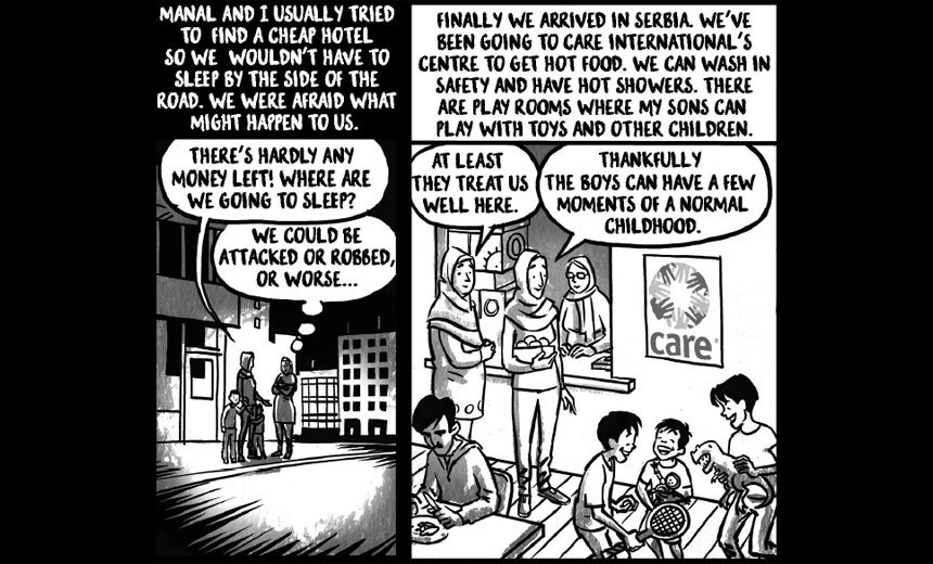 A comic strip