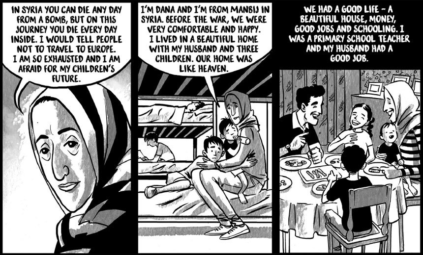 A comic strip
