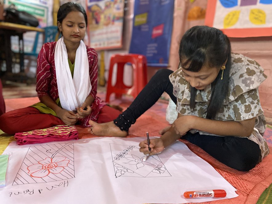 Girls Group, Cox's Bazar