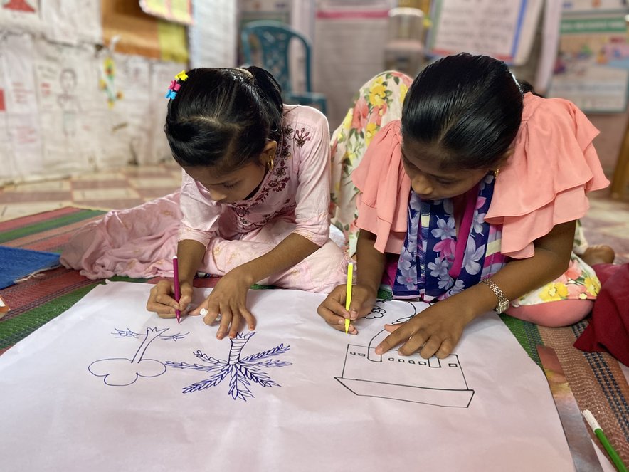 Girls group 12, Cox's Bazar