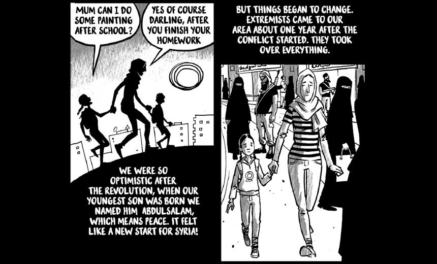 A comic strip