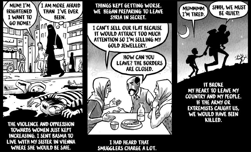 A comic strip