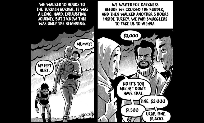 A comic strip