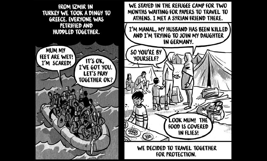 A comic strip