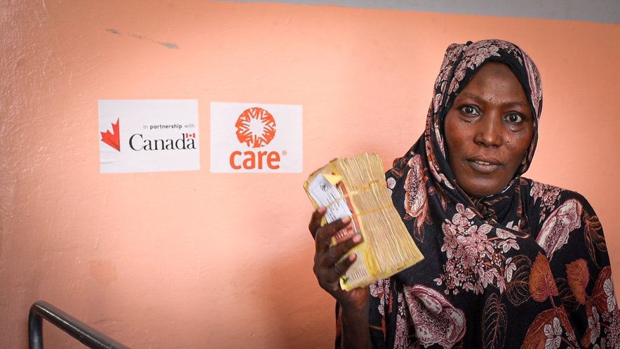 Cash support in Sudan