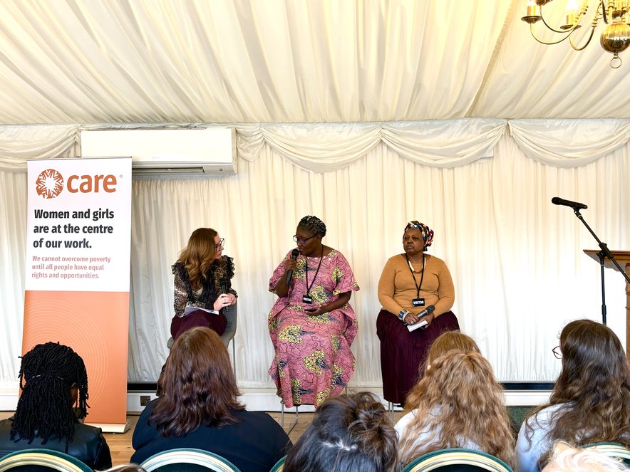 Titi and Ndivile at Parliamentary event