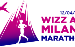 Image of person running with plane flying over head