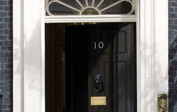 Door at Number 10 Downing Street