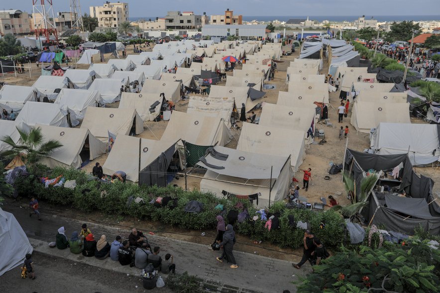 Gaza camp - tents