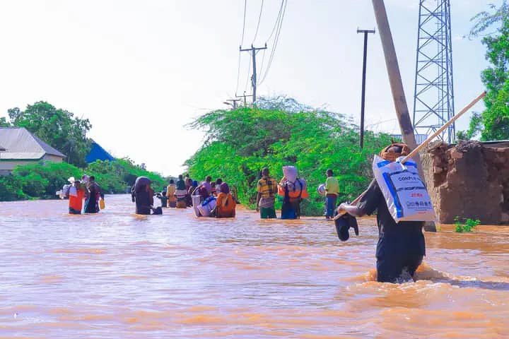 Displaced People -Somalia Floods 2023