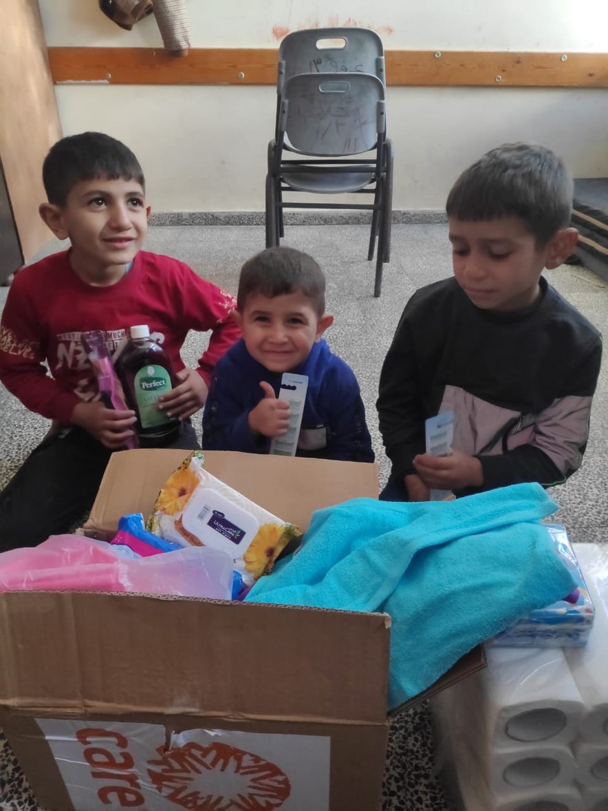 CARE packages Gaza