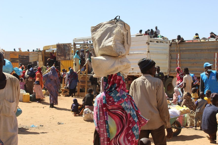 Sudanese refugees in Chad