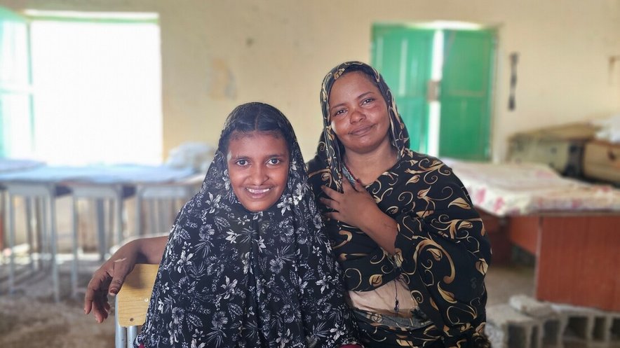 Nada and her daughter