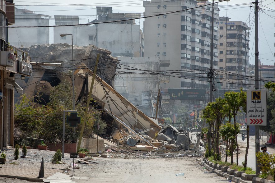 Buildings destroyed by bombs