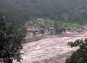 Flash floods in Nepal
