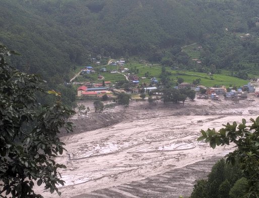 Flash floods in Nepal