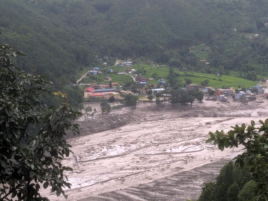 Flash floods in Nepal