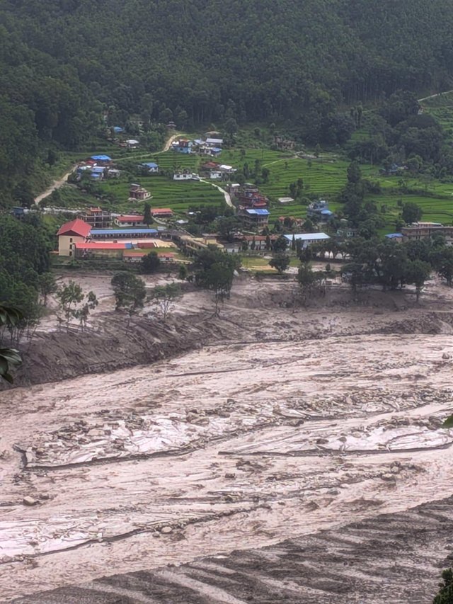 Flash floods in Nepal