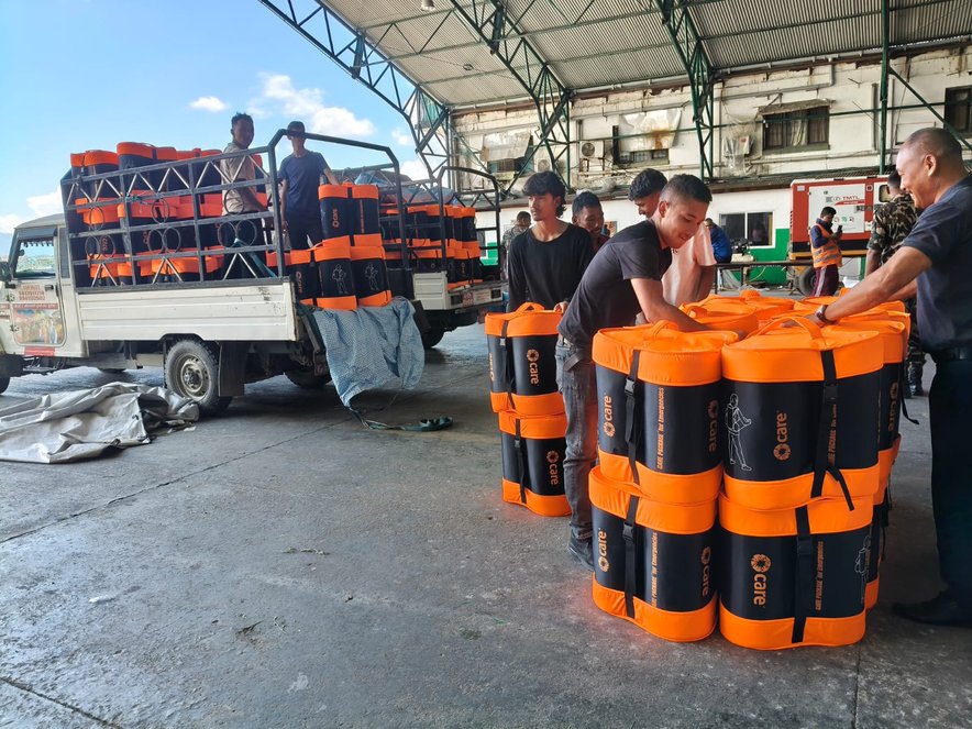 CARE Packages for Emergencies being deployed in Nepal