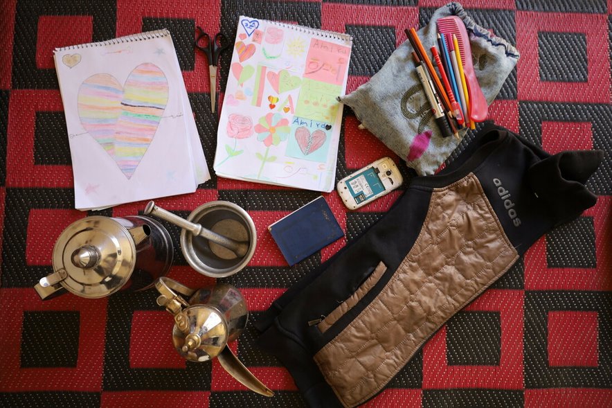 Amira and Sham's possessions