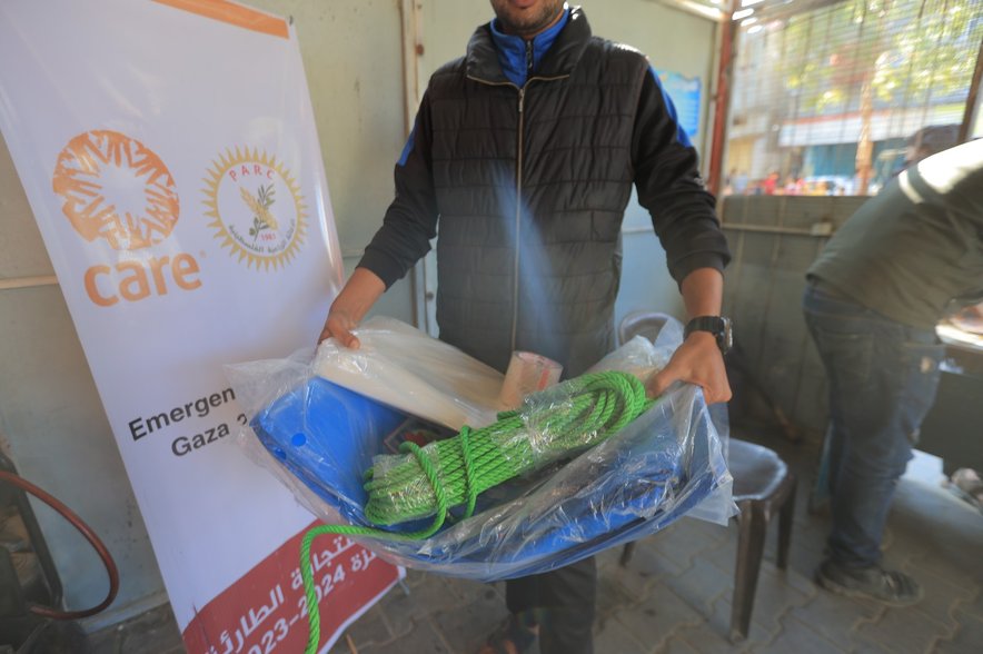 Shelter sealing off kits, Gaza
